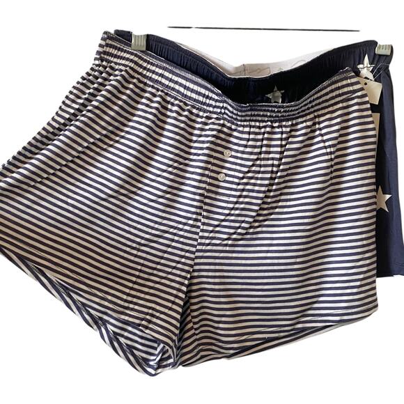 NEW JENNI INTIMATES BUNDLE OF TWO Pajama Shorts Blue Size XS Loungewear - Picture 1 of 5